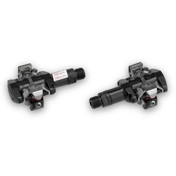 Педали Shimano PD-M505, MTB, алюминиевые, чёрный