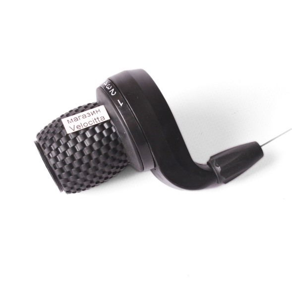 Шифтер велосипедный SunRun SL-KDSG-03C, шифтер, правый, 6 скор., 22.2 мм, черный