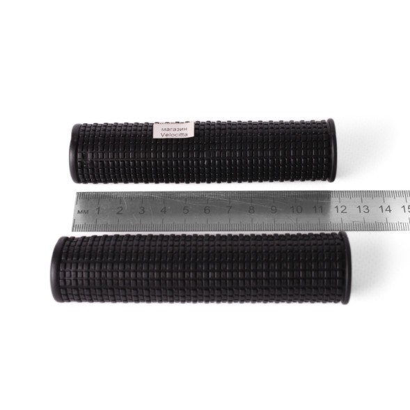 Грипсы велосипедные H-G 33, &amp;quot;Мелкий Шип&amp;quot;, 120 мм, резиновые, черный