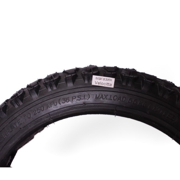 Велопокрышка Wanda 14&amp;quot;х2.125 (57-254), P1001, черная