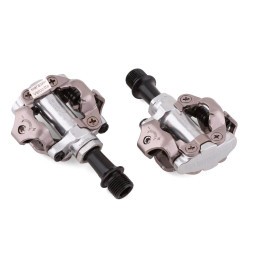 Педали велосипедные Shimano PD-M540, SPD, серебристый