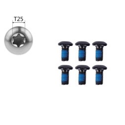 Болты Torx T25, комплект (6 шт.), для крепления ротора, M5х10