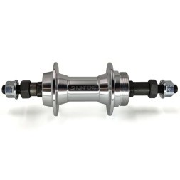 Втулка велосипедная Shunfeng SF-A201R silver, задняя, ось 3/8&amp;quot;х135x175 мм, алюмин., под V-br, под трещотку, с гайками, 36 отверстий, торг. упак.