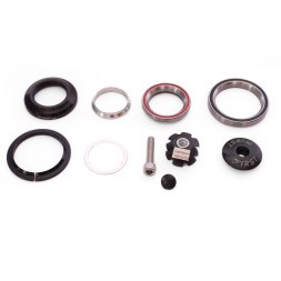 Рулевая колонка First M40, 1-1/8"-1.5", безрезьбовая, конус., IS 42/28.6, IS 52/40, подшип. 30.5x41.8x8 мм + 40x52x7 мм, x45°, с якорем, высота 9.8 мм, box