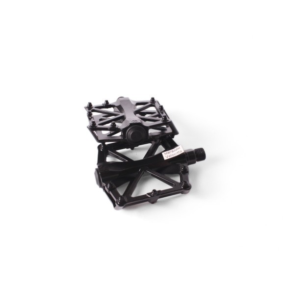 Педали Protek, &amp;quot;ПАУК&amp;quot;, МТВ, рамка алюминий, резьба 9/16&amp;quot;, со светоотражателями, широкие, 90x85 мм, черный