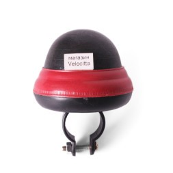 Звонок велосипедный &amp;quot;Фа-Фа&amp;quot;, с красной окантовкой, пневматический