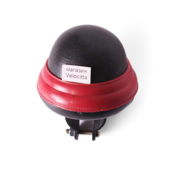Звонок велосипедный &amp;quot;Фа-Фа&amp;quot;, с красной окантовкой, пневматический