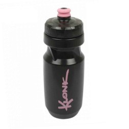 Фляга велосипедная Klonk 11711, 650 мл, черный/розовый