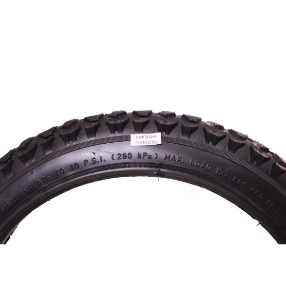 Покрышка велосипедная Wanda 16&amp;quot;х2.125 (57-305), P1001, черный