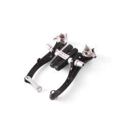 Набор тормоза V-Brake Rush (Radius) 110 мм, передний+задний, с алюминиевой регулировкой, черный