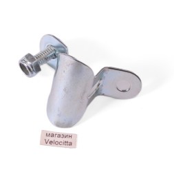 Хомут для лапки ножного тормоза втулки, М6х16, гайка М6, black