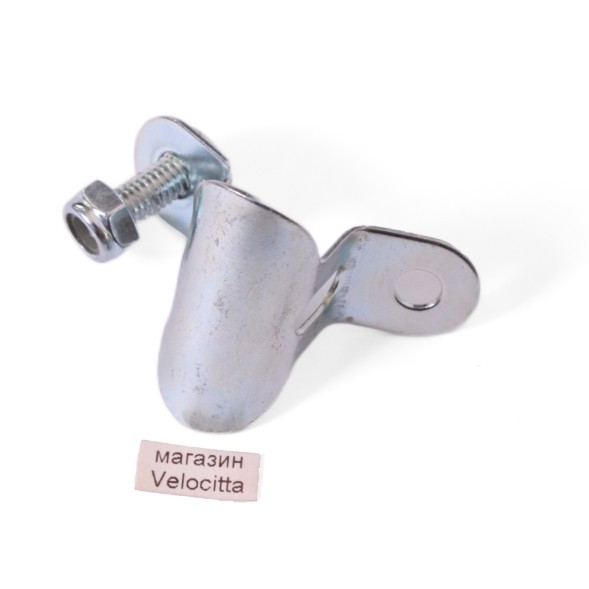 Хомут для лапки ножного тормоза втулки, М6х16, гайка М6, black