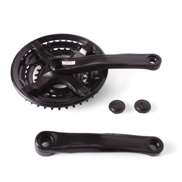 Система велосипедная 26&amp;quot; D-EDх3, сталь, 24/34/42T, 170 мм, под квадрат, с защитой, черный