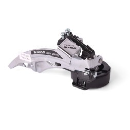 Переключатель передний SunRun QD-12 (FD-SR310), двойная тяга, хомут 28.6 мм, 42T