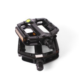 Педали Feimin FP-922, алюминиевые, платформенные, ось 9/16", 95x85 мм, черный