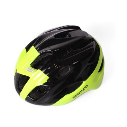 Шлем велосипедный Briko Teke Helmet, лаймовый/флюоресцентный/черный, размер L, 281122W