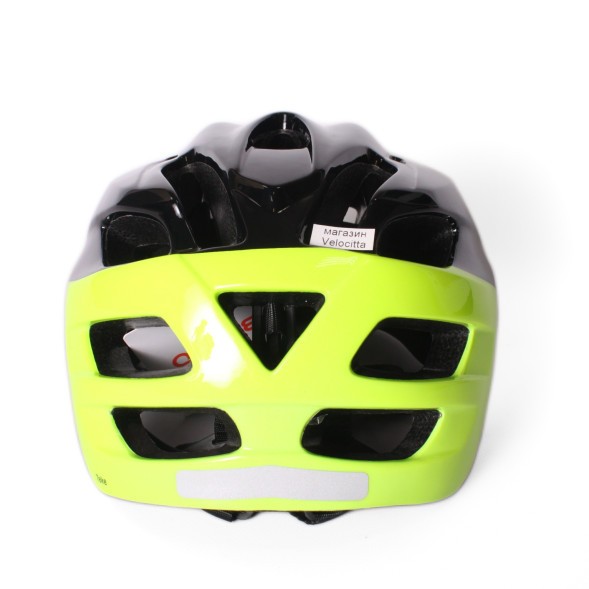 Шлем велосипедный Briko Teke Helmet, лаймовый/флюоресцентный/черный, размер L, 281122W