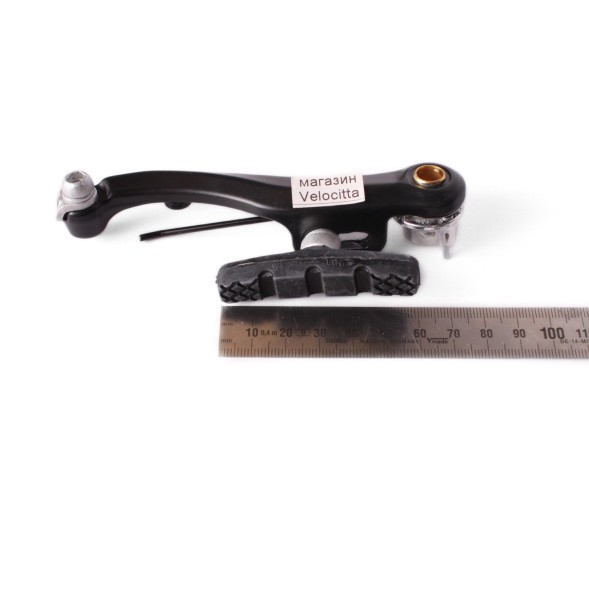 Набор тормоза V-Brake Rush (Radius) 115 мм, передний+задний, с алюминиевой регулировкой, черный