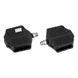 Педали Shimano PD-EF205, E-Bike, топталки, алюминий, черный