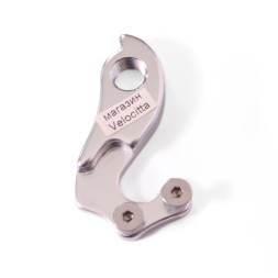 Кронштейн заднего переключателя (&amp;quot;петух&amp;quot;) LQ011, AL, серебро