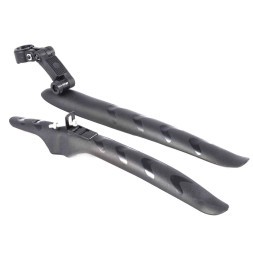 Велосипедные крылья 28&amp;quot;(700С), комплект, для MTB, крепление: заднее-на штырь, переднее-в вилку, черный