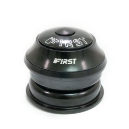 Рулевая колонка First D544S-2, 1-1/8", б/резьбовая, п/интегрированная, ZS 44/28.6  ZS 44/30, подшип. 5/32"x20- 2шт, с якорем, высота 20.4 мм, черная