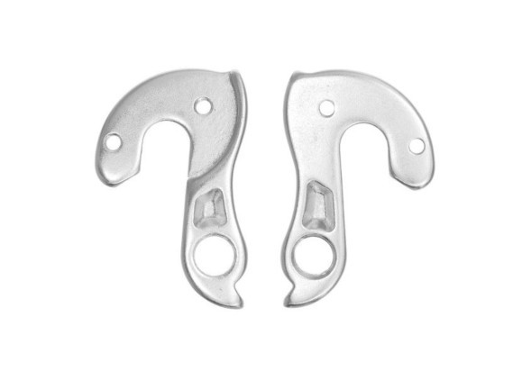 Держатель заднего переключателя (петух) GH-119, алюминиевый, серебристый