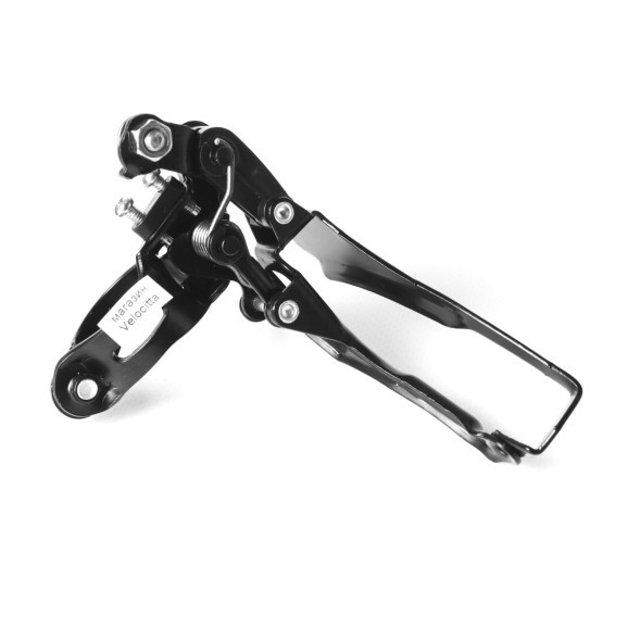 Передний индексный переключатель SunRun QD-35, нижняя тяга, хомут 28.6 мм, 42T, черный