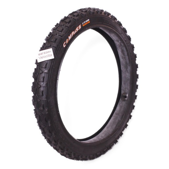 Покрышка велосипедная Wanda 16&amp;quot;х2.125 (57-305), P1033, черная