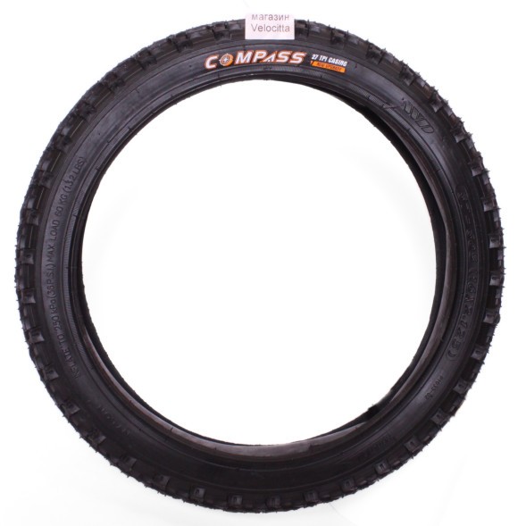 Покрышка велосипедная Wanda 16&amp;quot;х2.125 (57-305), P1033, черная