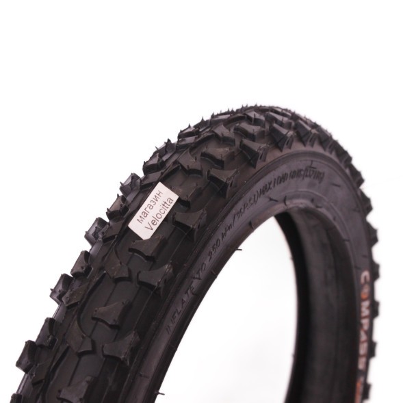 Покрышка велосипедная Wanda 16&amp;quot;х2.125 (57-305), P1033, черная