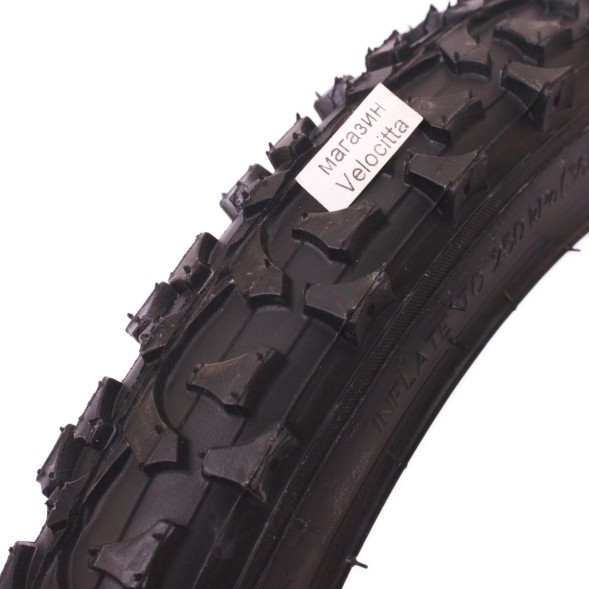 Покрышка велосипедная Wanda 16&amp;quot;х2.125 (57-305), P1033, черная