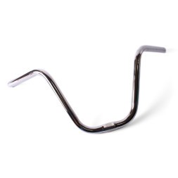 Руль велосипедный сборный 28", дорожный, руль 600 мм, посадка Ø25.4 мм, вынос Ø 22.2x300 мм, грипсы, хром