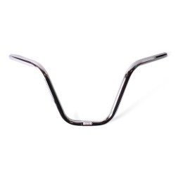 Руль велосипедный сборный 28", дорожный, руль 600 мм, посадка Ø25.4 мм, вынос Ø 22.2x300 мм, грипсы, хром