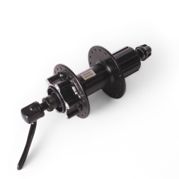 Втулка велосипедная Shimano Tourney TX506, EFHTX506AZA, алюминий, задняя, 146 мм, 36Н, под диск, 8/9/10 скоростей, черный