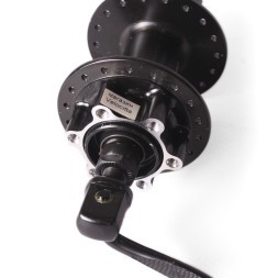 Втулка велосипедная Shimano Tourney TX506, EFHTX506AZA, алюминий, задняя, 146 мм, 36Н, под диск, 8/9/10 скоростей, черный