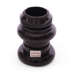 Рулевая колонка First LF-867AW, 1-1/8", резьбовая, EC 34/28,6-26tpi, EC 34/30, подшипники 5/32"x20- 2шт, h-38.6мм, инд. уп.