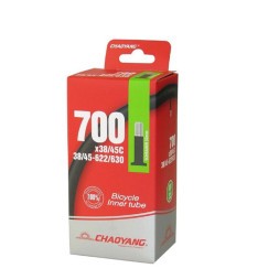 Велокамера Chaoyang 700x 38/45С, AV-40 мм, бутиловая, 122602