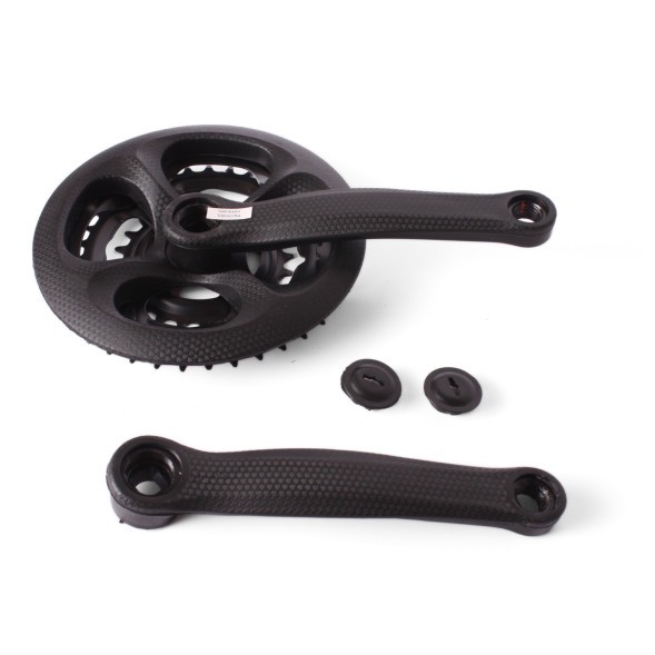 Система велосипедная PC06-S2442FG-1, 26&amp;quot; D-EDх3, 24/34/42T, 170 мм, SQR, с защитой, сталь, черный, под карбон