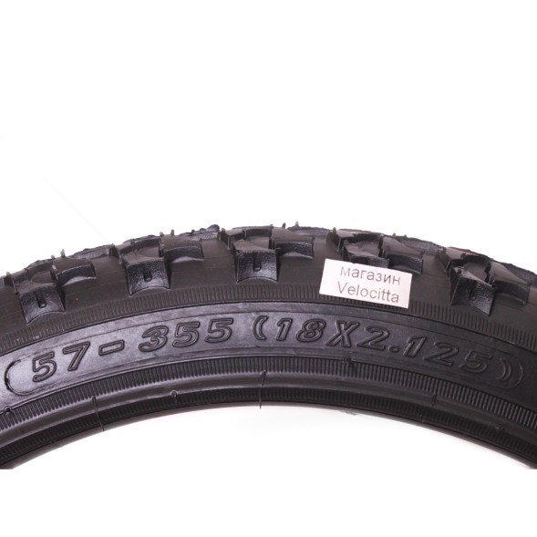 Велопокрышка Wanda 18&amp;quot;х2.125 (57-355), P1033, черный