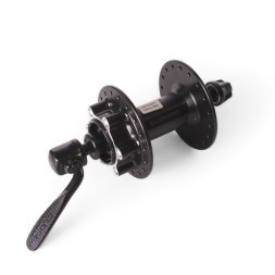 Втулка велосипедная Shimano Tourney TX506, EHBTX506AAL, передняя, алюминий, 108 мм, 36 отверстий, 6-болтов, чёрный