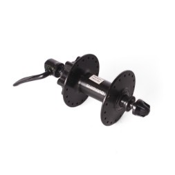 Втулка велосипедная Shimano Tourney TX506, EHBTX506AAL, передняя, алюминий, 108 мм, 36 отверстий, 6-болтов, чёрный