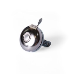 Звонок велосипедный Joy Kie FSD-004-2-S, "динг-донг", стандартный, малый, d=54 мм, стальной, хром