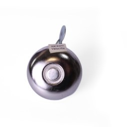 Звонок велосипедный Joy Kie FSD-004-2-S, "динг-донг", стандартный, малый, d=54 мм, стальной, хром