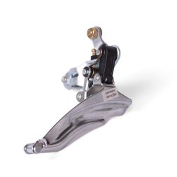 Переключатель велосипедный передний SunRun QD-35, верхняя тяга, хомут 28.6 мм, 48T, серебристый