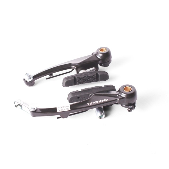 Рычаги тормозные задние Tektro C-310 V-brake 110 мм, колодки 70 мм, комплект, алюминий, черный
