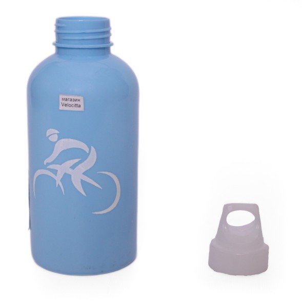 Велофляга пластиковая, 107 серия, 500 мл, голубой