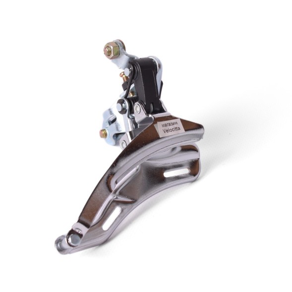 Переключатель передний SunRun QD-06, хомут 28.6 мм, нижняя тяга, 48 зубов