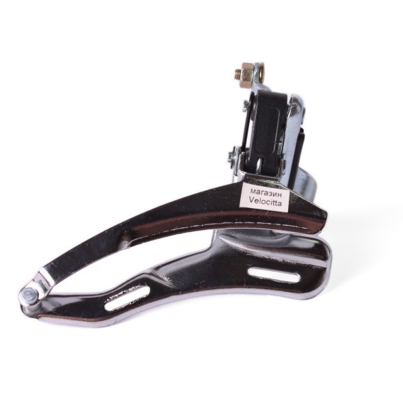 Переключатель передний SunRun QD-06, хомут 28.6 мм, нижняя тяга, 48 зубов