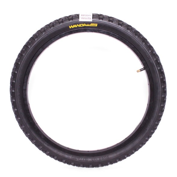 Велопокрышка Wanda 20&amp;quot;х2.125 (57-355), P1033, черный
